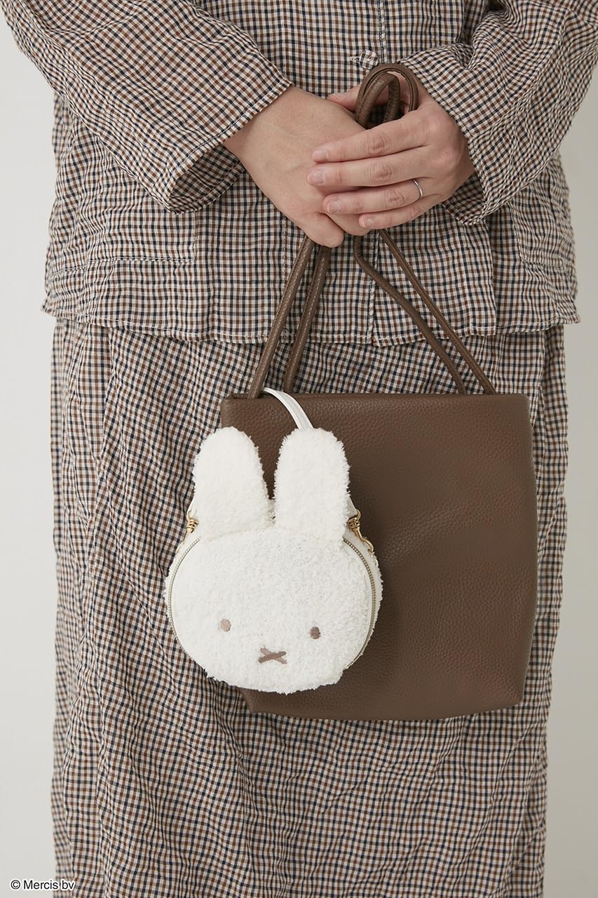 Takarajimasha Miffy Brand Book Strawberry Charm 2WAY Pouch & Shoulder Bag