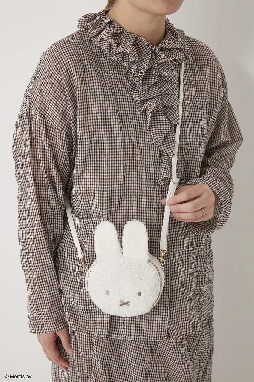 Takarajimasha Miffy Brand Book Strawberry Charm 2WAY Pouch & Shoulder Bag