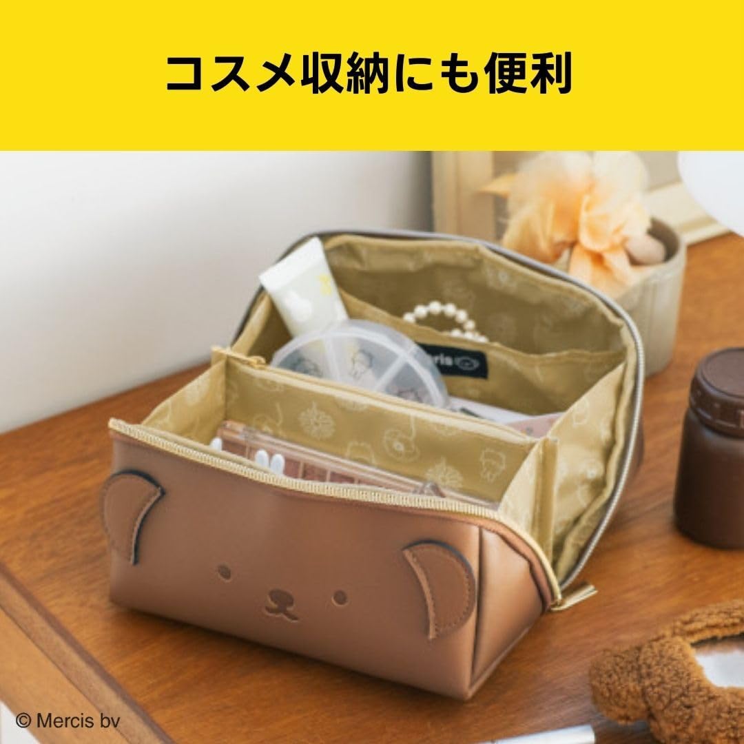 6. Product Title Takarajimasha Miffy Boris Wide-Opening Face Pouch Brand Book