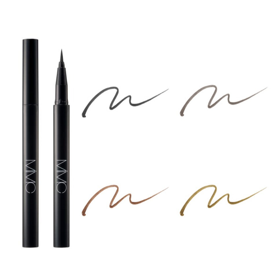 MiMC Mineral Charcoal Eyeliner 礦物炭眼線液 液體眼線筆 竹炭顯色 養護睫毛 天然彩妝