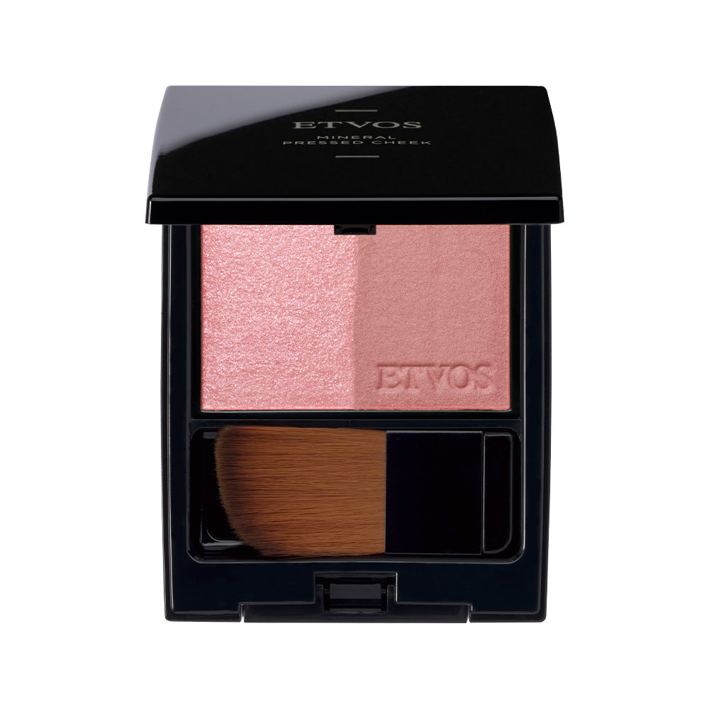 ETVOS Mineral Pressed Cheek 礦物絲絨按壓胭脂 雙色頰彩物理性防曬腮紅粉