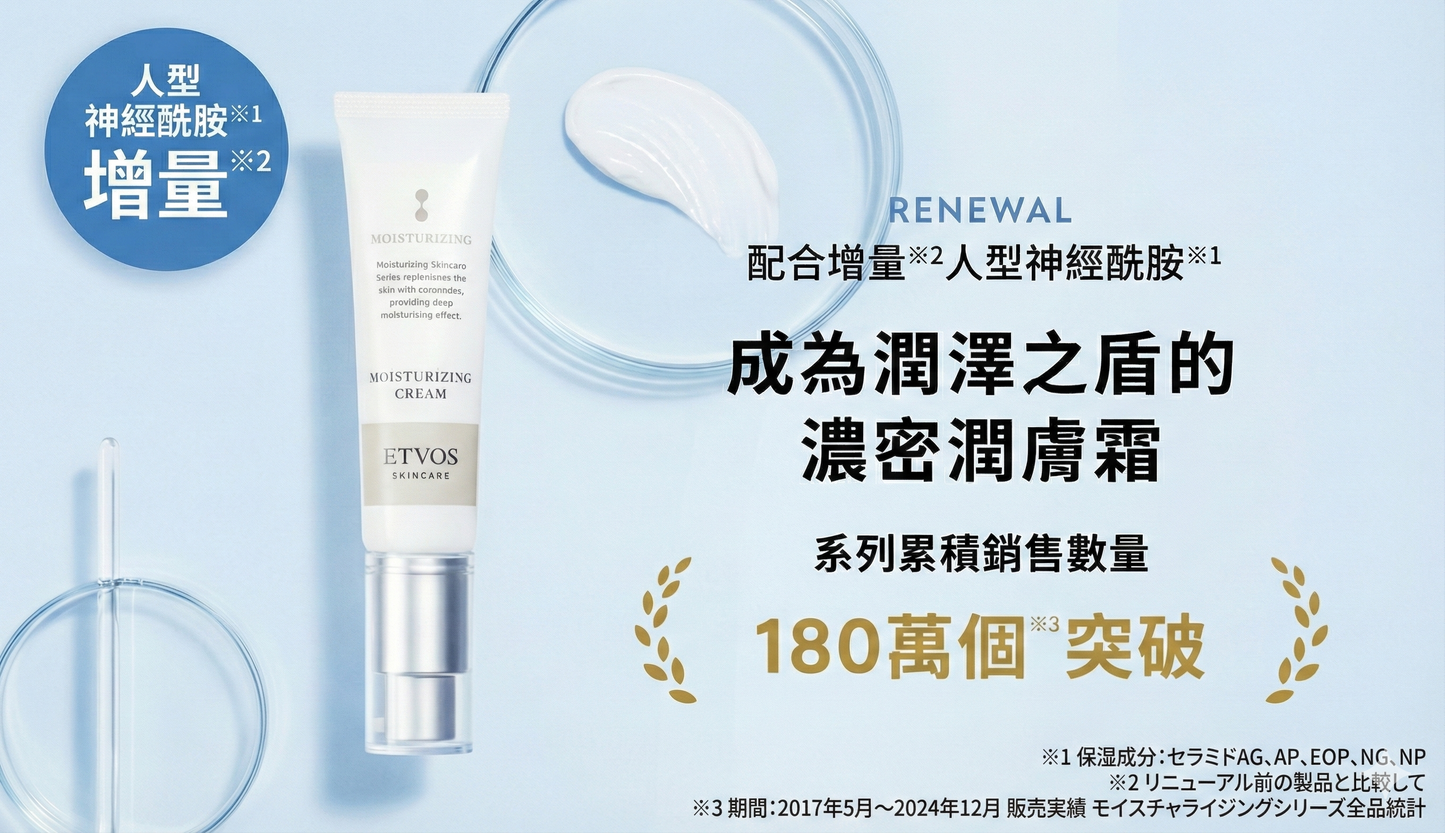 ETVOS Moisturizing Cream 潤澤保濕霜