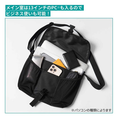 MonoMax 2026年1月號 隨書附送 SHAKA 8口袋機能郵差袋 Messenger Bag