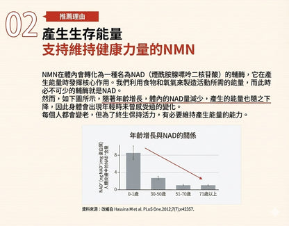 日清製藥LivLon Power Supply NMN+ 250mg 金裝 日本產 每日營養補充包 CoQ10 維他命 胡蘿蔔素