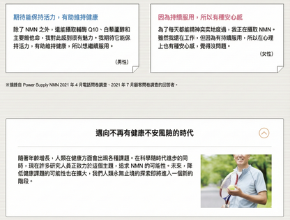 日清製藥LivLon Power Supply NMN+ 250mg 金裝 日本產 每日營養補充包 CoQ10 維他命 胡蘿蔔素