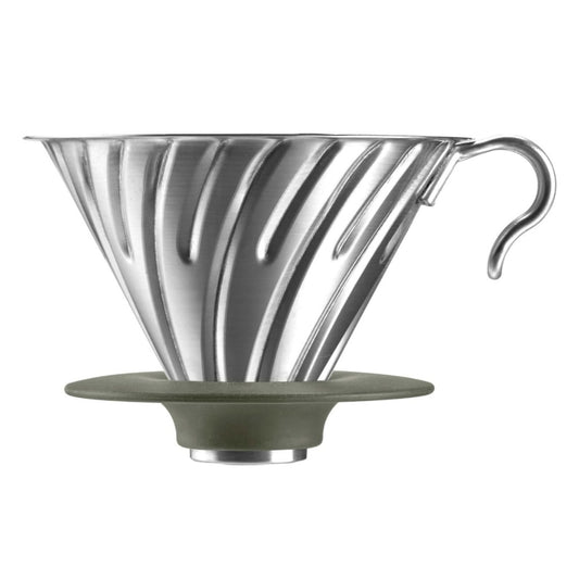 HARIO 日本製 V60 Outdoor 戶外露營不鏽鋼金屬濾杯 1-4杯用 O-VDM-02-HSV