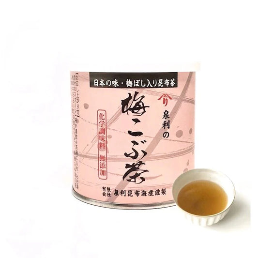泉利昆布海產 Izuri 無添加純天然梅子昆布茶粉末4袋優惠裝 養生茶飲 提鮮食物味道