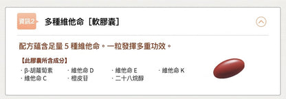 日清製藥LivLon Power Supply 7 白藜蘆醇等營養補充 30粒裝 啟動長壽基因 + 13種維他命