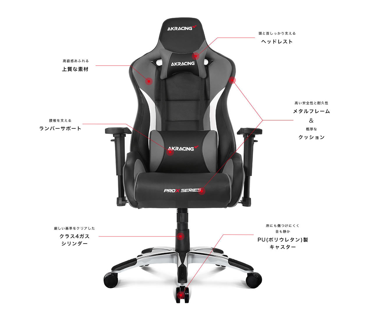 AKRacing Pro-X V2 頂級電競椅 Gaming Chair 人體工學設計辦公椅
