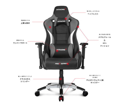 AKRacing Pro-X V2 頂級電競椅 Gaming Chair 人體工學設計辦公椅