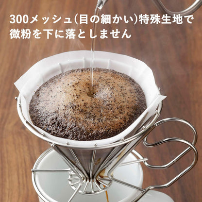 KOGU Reusable Polyester Pour Over Coffee Filter 1-3 Cups 40625 Made in Japan