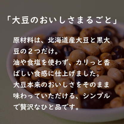 North Colors 日本產 無添加 北海道雙色烘焙大豆 混合豆健康零食 65g x 10包優惠裝