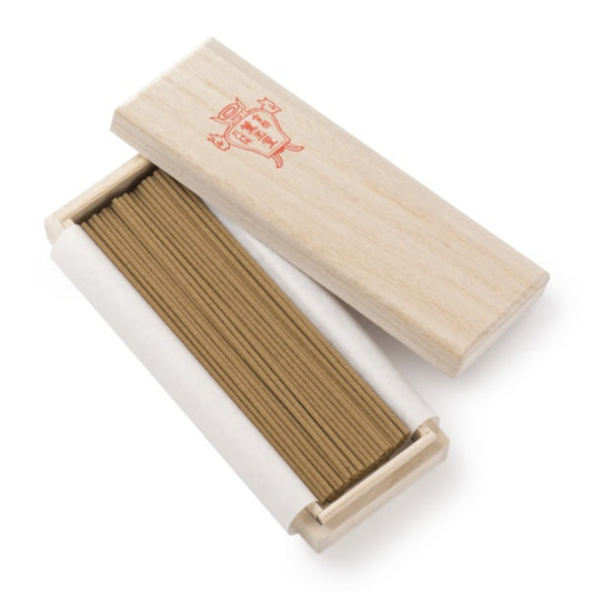 薫玉堂 日本製 經典天然線香 老山白檀 (桐箱裝) 冬暖夏涼的頂級老山檀清香