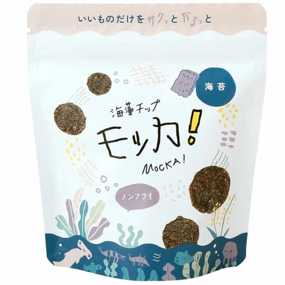 SEASON 日本產 MOKKA！非油炸 海藻脆片  海藻零食 健康零食 3款口味套裝 35g x 10包