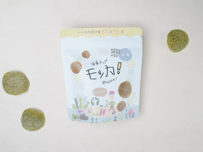 SEASON 日本產 MOKKA！非油炸 海藻脆片  海藻零食 健康零食 藻鹽味 35g x 5包