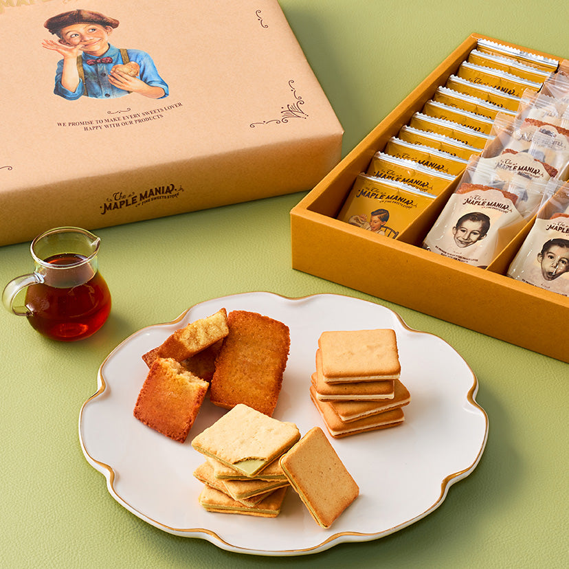 The Maple Mania 精選什錦禮盒 季節限定開心果/費南雪/牛油曲奇 32件裝