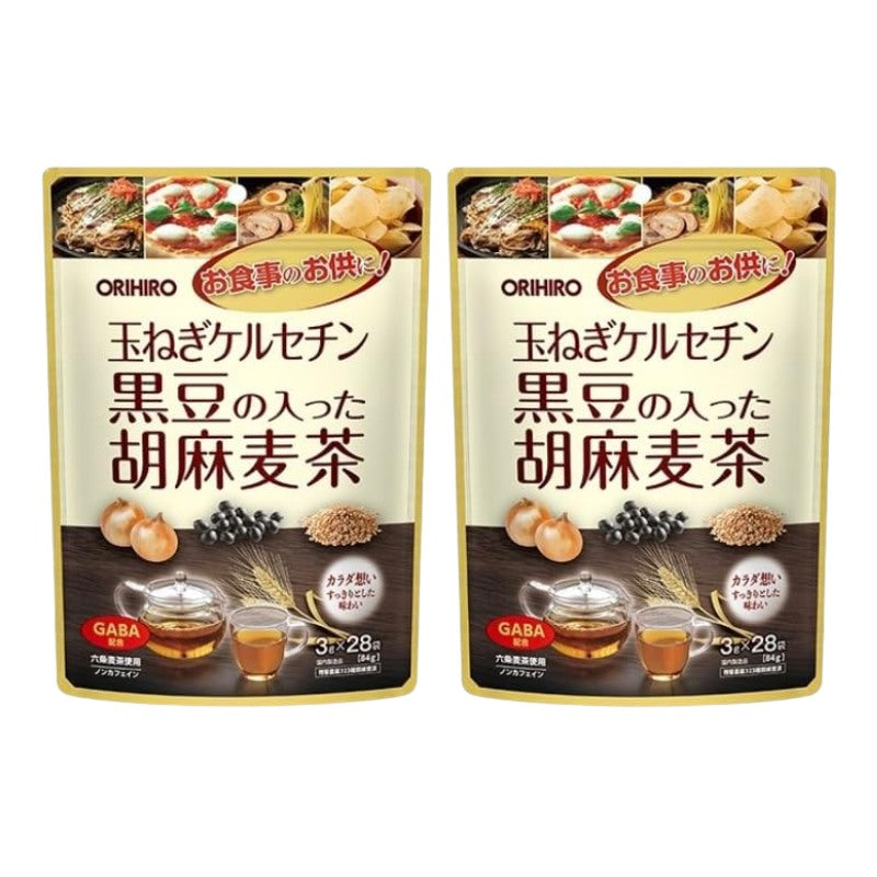 ORIHIRO Sesame Barley Tea 洋蔥素+黑豆+芝麻麥茶 健康養生茶 2袋優惠裝