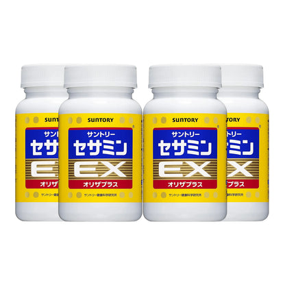日本Suntory 芝麻明EX 4樽優惠套裝 1080粒/360日份量 (270粒 x 4樽)