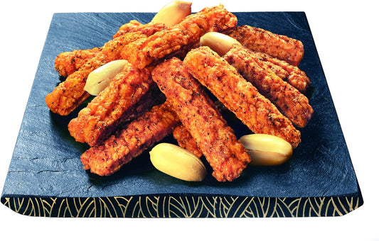 Iwatsuka Crispy Shrimp Curry Rice Sticks Drinking Snack 80g x 12-Pack Made in Japan