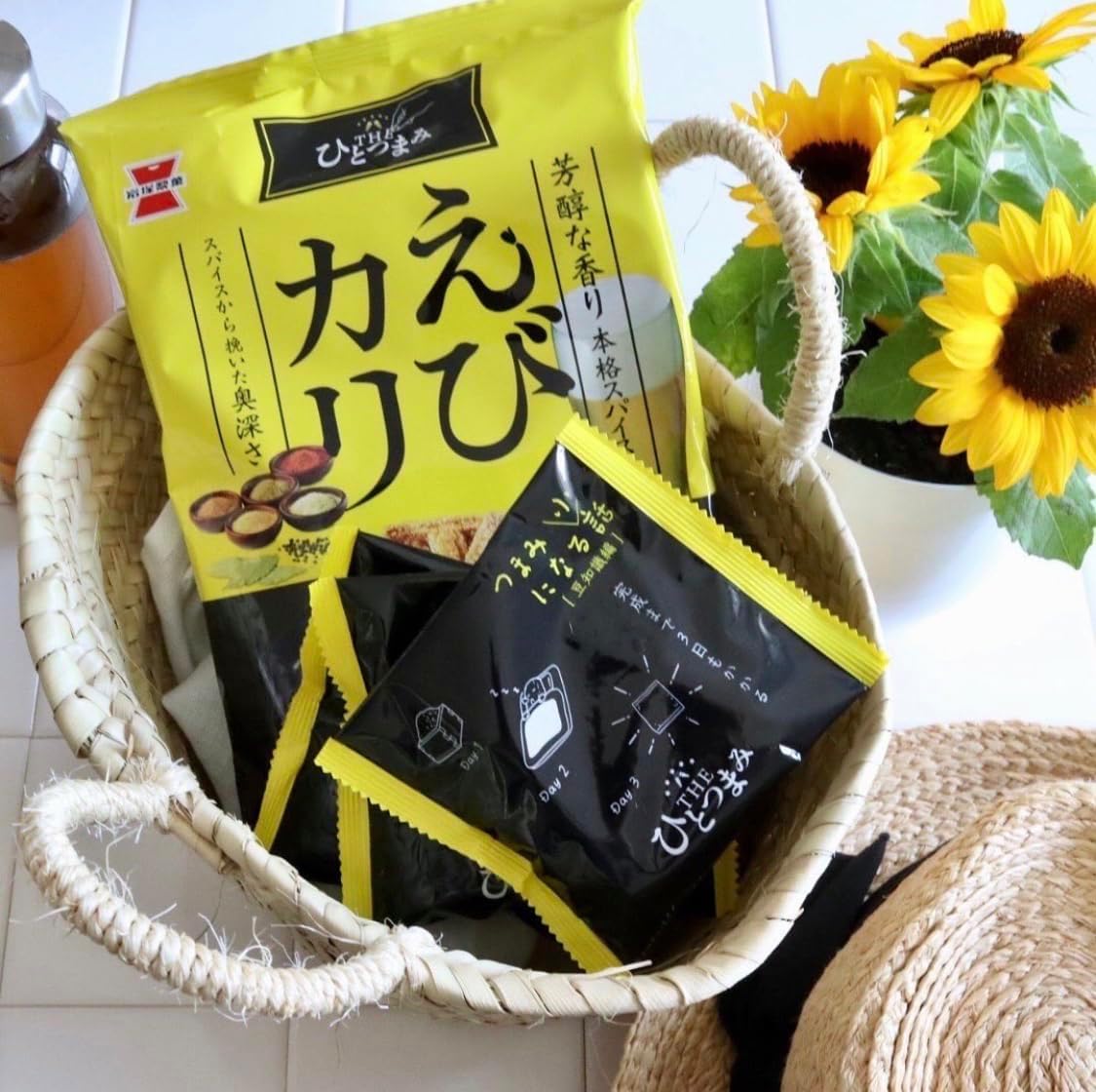 岩塚製菓 日本產 香脆蝦香咖喱米果條 日式佐酒小食 特色零食 80g × 12包