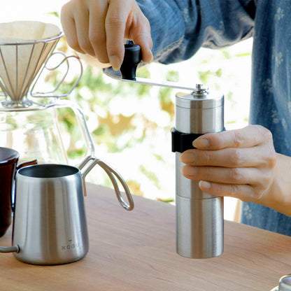 KOGU Powder Control Stainless Steel Ceramic Coffee Mill Grinder 41286 Made in Japan