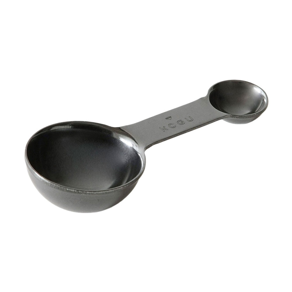 KOGU Stainless Steel Coffee Measure Spoon Matte Black 2 Cup 20g 41295 Made in Japan