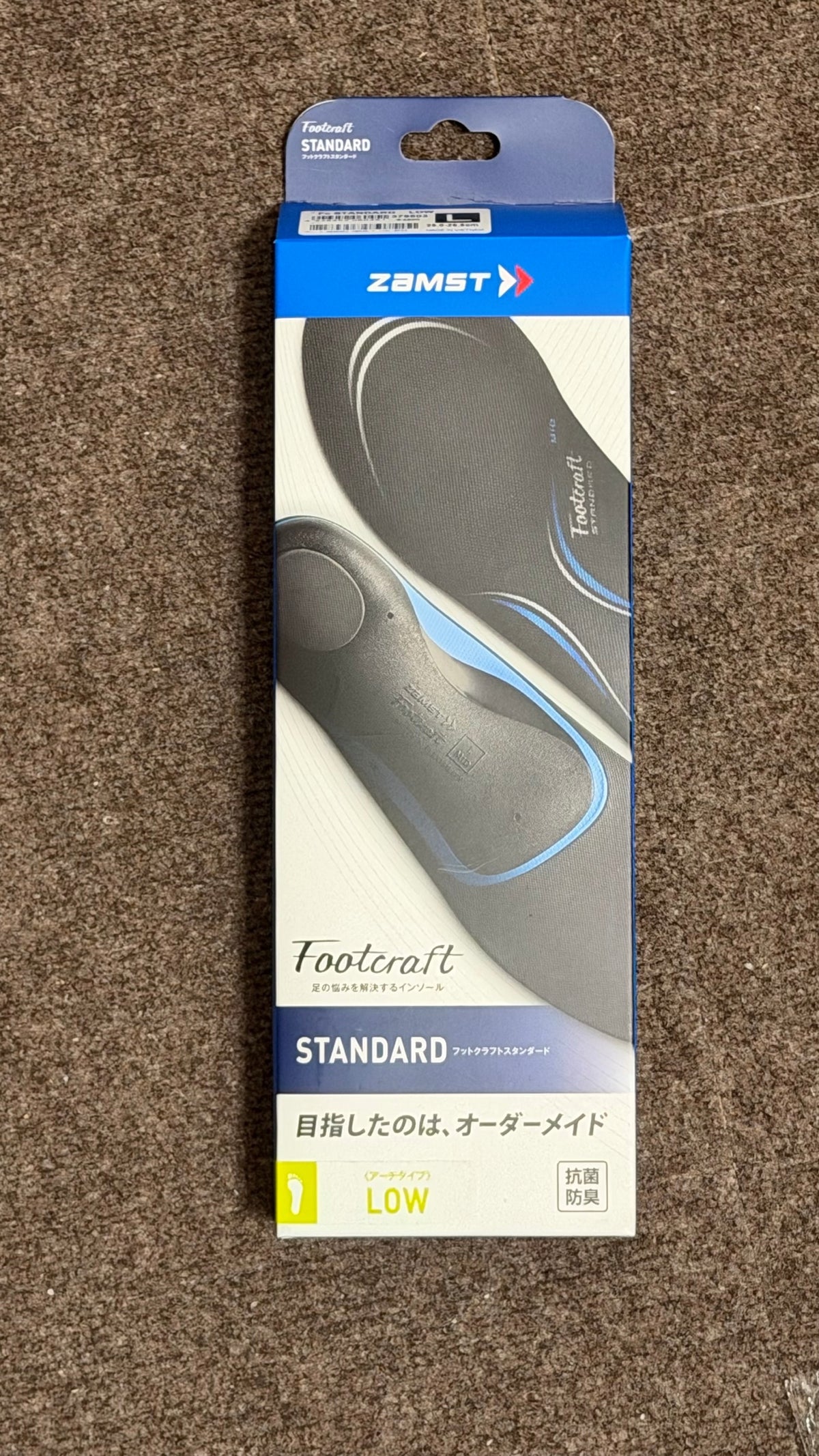 ZAMST Footcraft STANDARD 標準型 專業運動鞋墊 足弓支撐 穩定避震