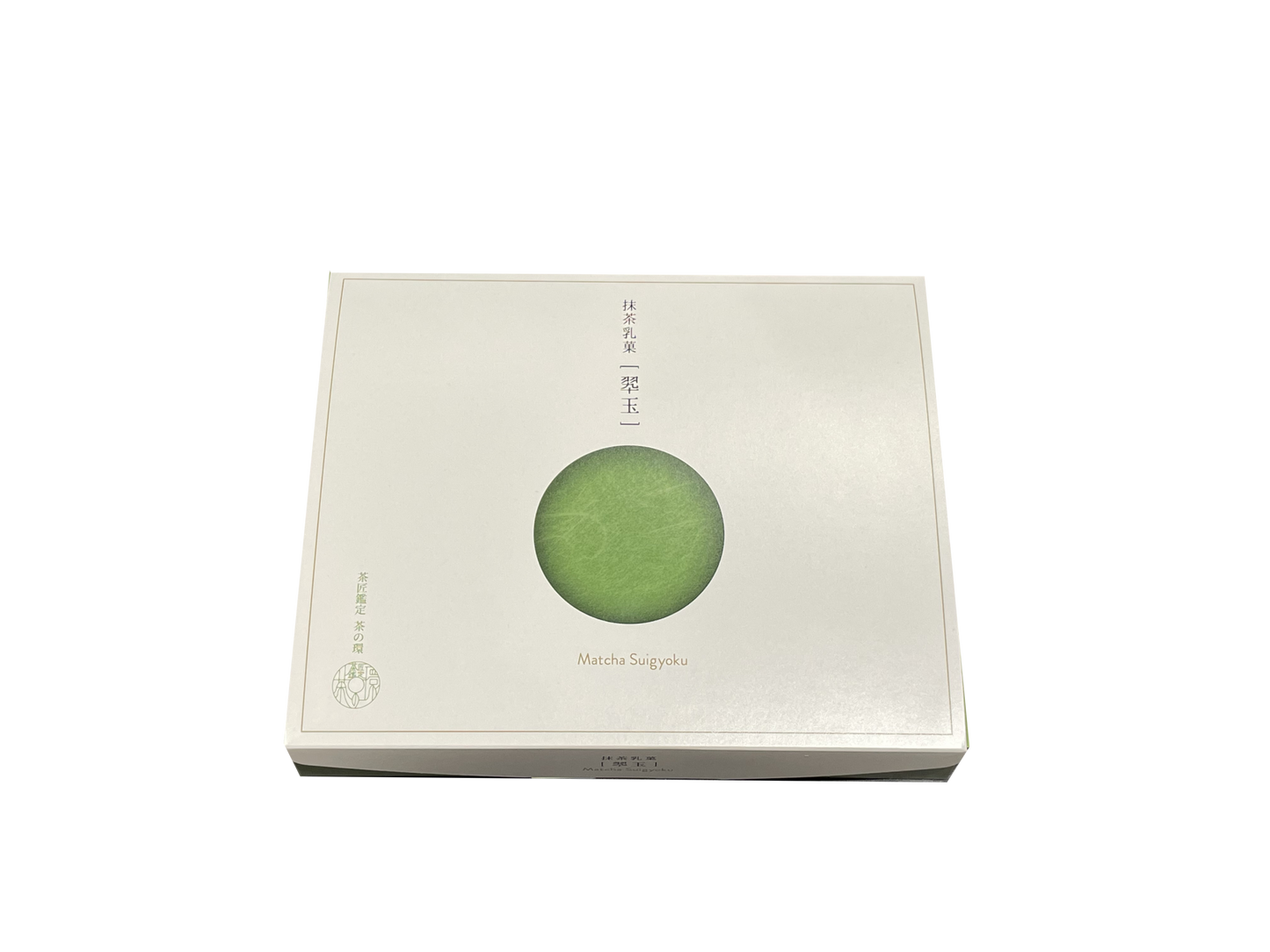 茶之環 抹茶乳菓 翠玉系列 濕潤抹茶牛奶蛋糕 (10件)