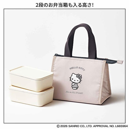Sweet 2026年6月號 HELLO KITTY × JILL by JILL STUART 千鳥格保冷袋＋保冷飯糰束口袋