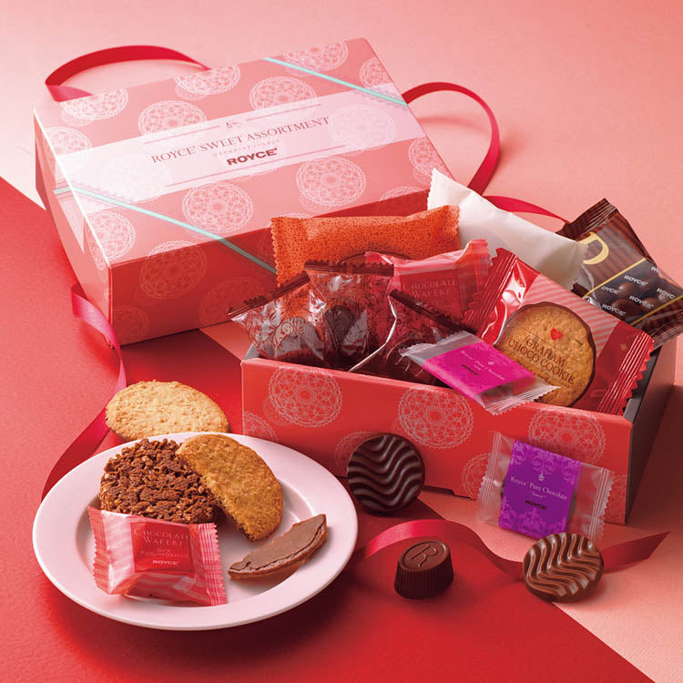 ROYCE' Sweet Assortment 情人節限定禮盒 17件 咖啡摩卡/全麥曲奇