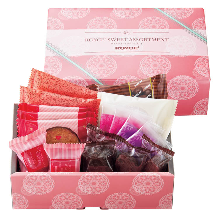ROYCE' Sweet Assortment 情人節限定禮盒 17件 咖啡摩卡/全麥曲奇