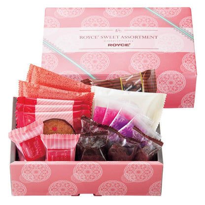 ROYCE' Sweet Assortment 情人節限定禮盒 17件 咖啡摩卡/全麥曲奇