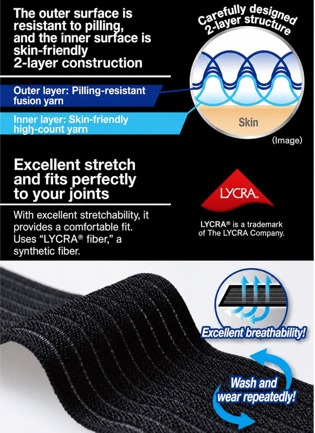 ProFits Taping Supporter for Ankle Made in Japan (Free Size)