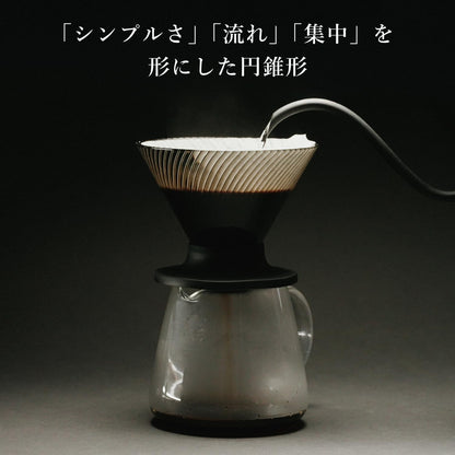HARIO 日本製 V60 NEO Tritan 防摔樹脂手沖咖啡濾杯 1-4杯用 黑色 透色 琥珀色