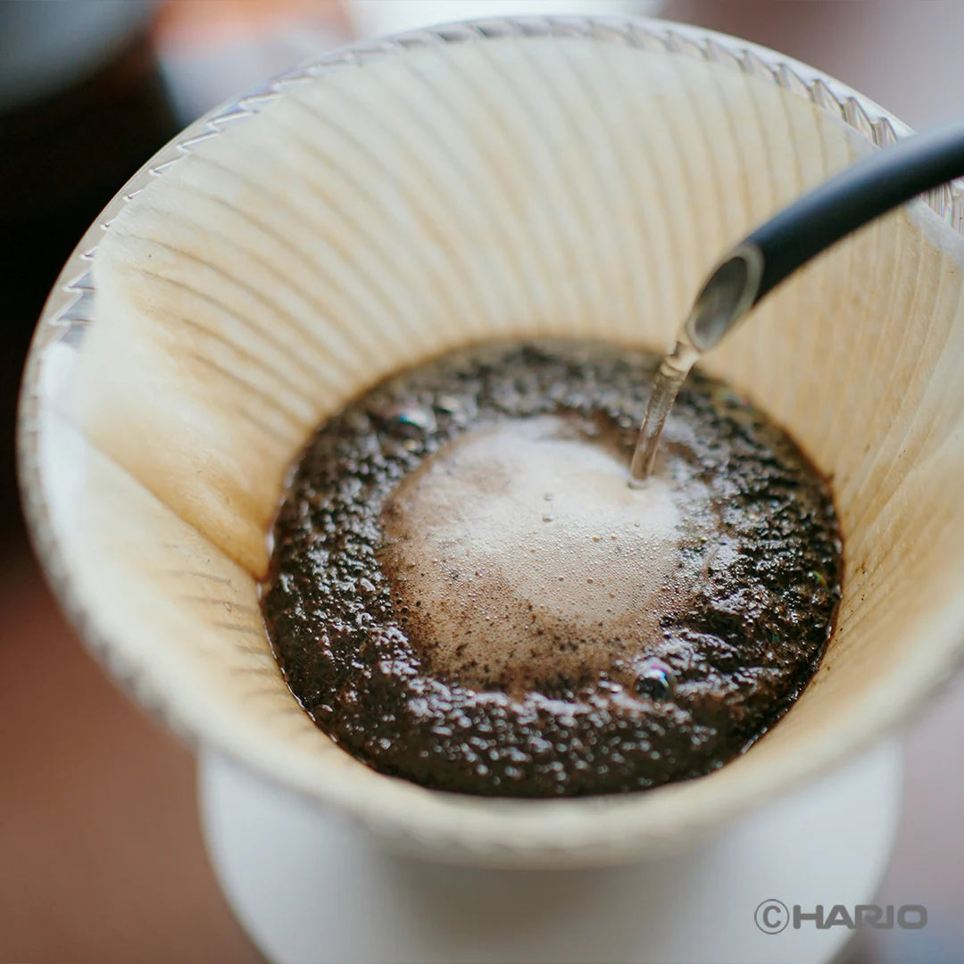 HARIO 日本製 V60 NEO Tritan 防摔樹脂手沖咖啡濾杯 1-4杯用 黑色 透色 琥珀色