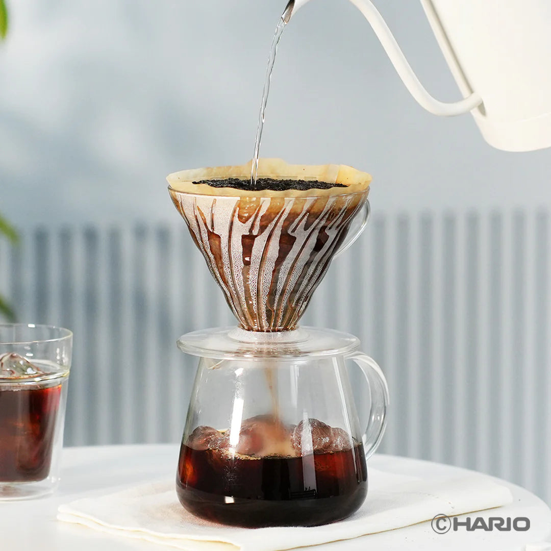 HARIO 日本製 V60 Tritan 醇厚透亮防摔樹脂手沖咖啡濾杯 透明 VDTA-01-T / VDTA-02-T