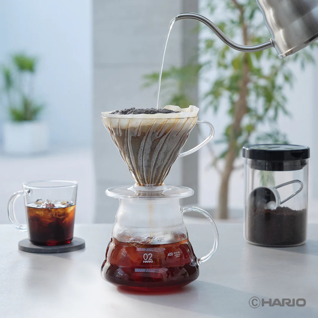 HARIO 日本製 V60 Tritan 醇厚透亮防摔樹脂手沖咖啡濾杯 透明 VDTA-01-T / VDTA-02-T