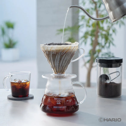 HARIO 日本製 V60 Tritan 醇厚透亮防摔樹脂手沖咖啡濾杯 透明 VDTA-01-T / VDTA-02-T