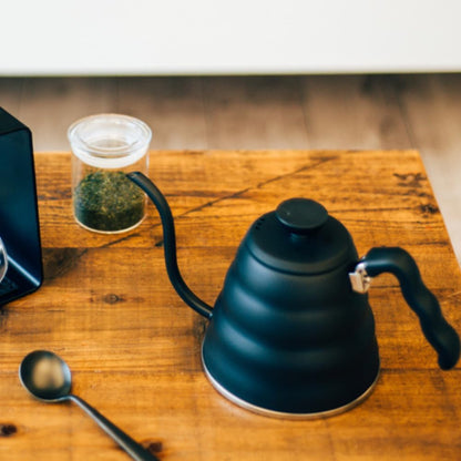 HARIO V60 Buono Drip Kettle 800ml Matte Black Made in Japan VKBR-120-MB