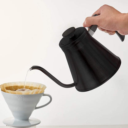 HARIO V60 Fit Drip Kettle Matte Black Made in Japan IH Compatible 800ml VKF-120-MB