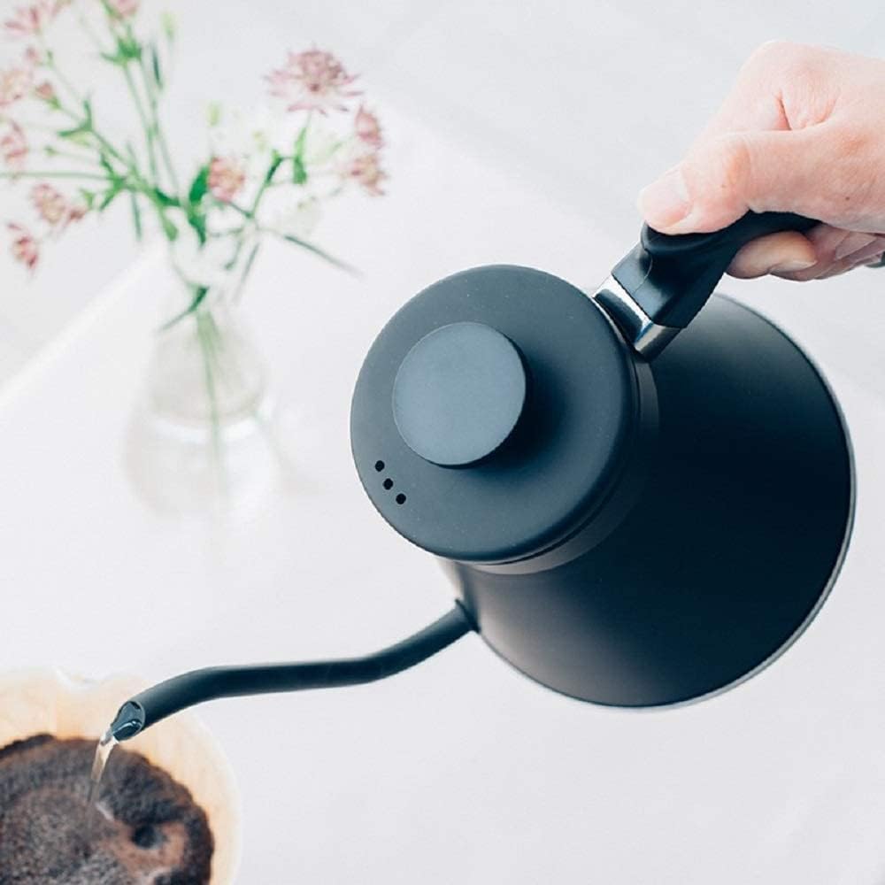 HARIO V60 Fit Drip Kettle Matte Black Made in Japan IH Compatible 800ml VKF-120-MB
