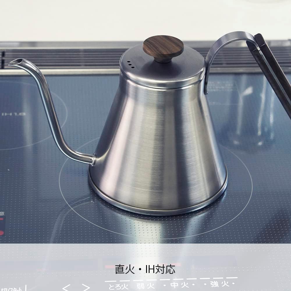 HARIO V60 Wood Drip Kettle Made in Japan 800ml VKW-120-HSV