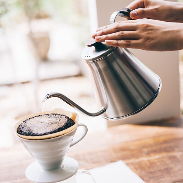 HARIO V60 Wood Drip Kettle Made in Japan 800ml VKW-120-HSV