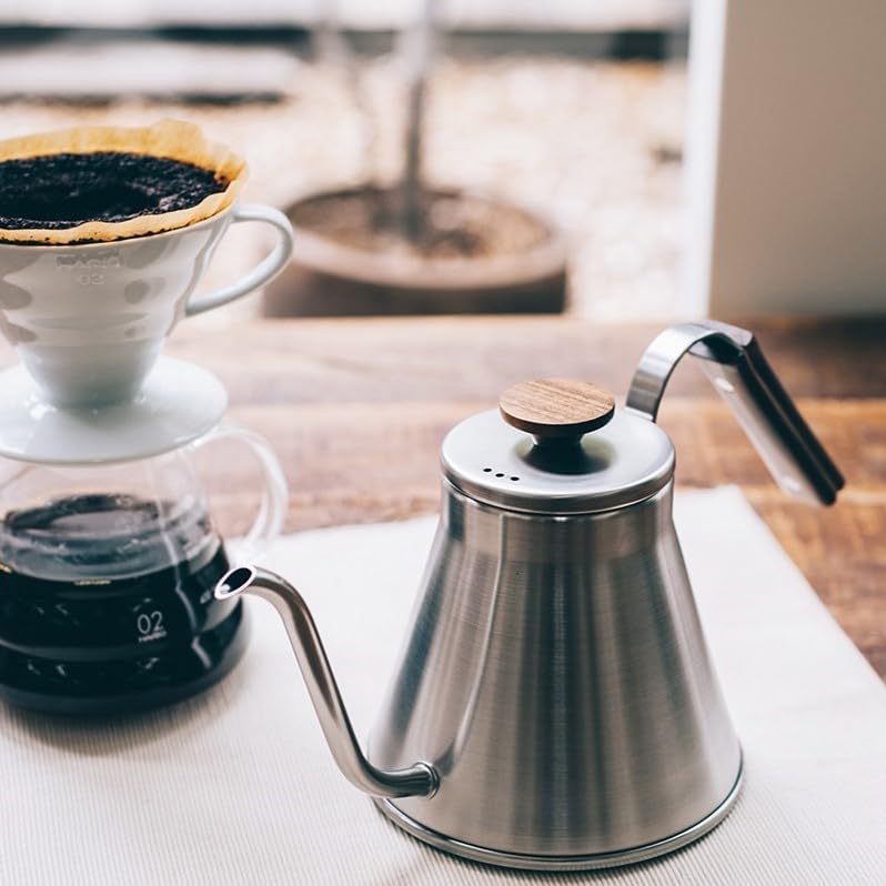 HARIO V60 Wood Drip Kettle Made in Japan 800ml VKW-120-HSV