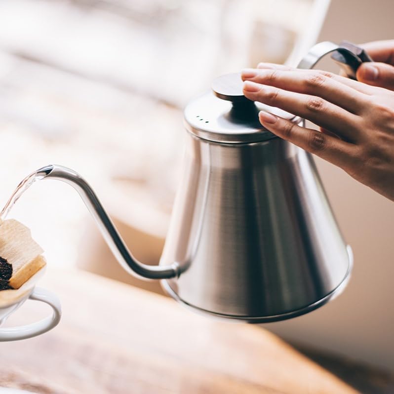 HARIO V60 Wood Drip Kettle Made in Japan 800ml VKW-120-HSV