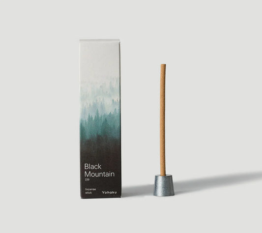 日本香堂 Yohaku 余白 日本製 Black Mountain 法國杜松 線香 Incense 25支 x 4盒