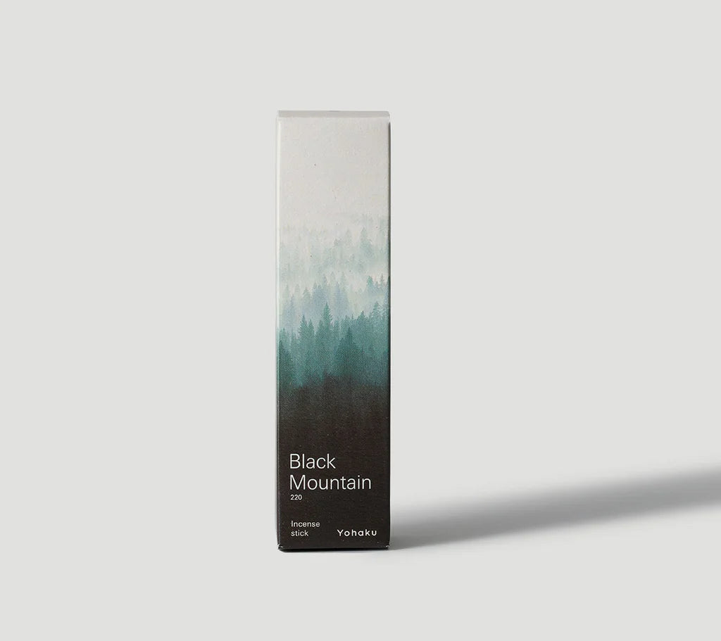 日本香堂 Yohaku 余白 日本製 Black Mountain 法國杜松 線香 Incense 25支 x 4盒