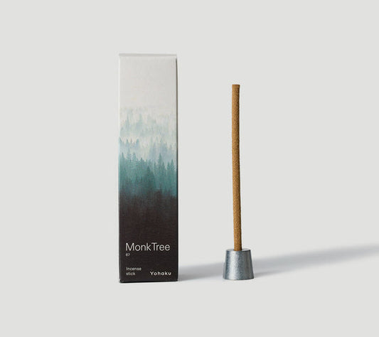 日本香堂Yohaku｜日本製 線香「Monk Tree」（25 支入）