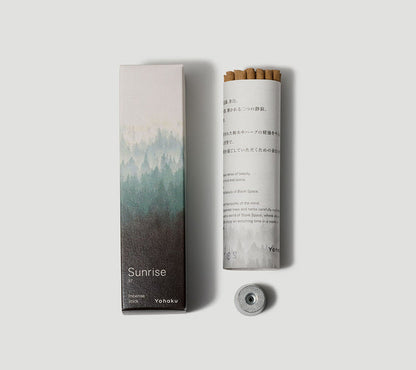 日本香堂Yohaku 日本製線香「Sunrise」朝日（25支入）