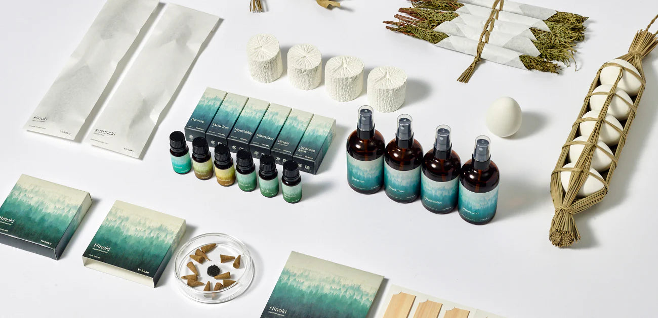 日本香堂Yohaku｜肥前吉田燒 菊炭造型香氛石（Aroma Stone）